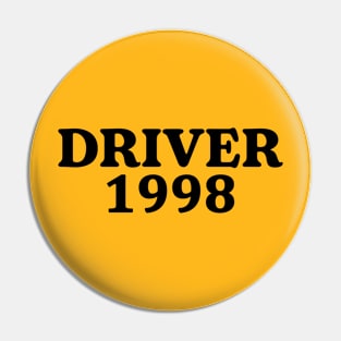 driver 1998 Pin