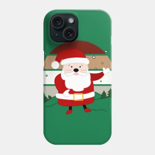 Santa Claus Christmas cartoon Phone Case