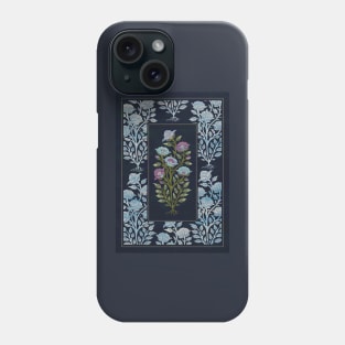 Rose garden (indigo) Phone Case