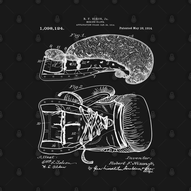 MMA 1914 Boxing Glove Patent by MadebyDesign