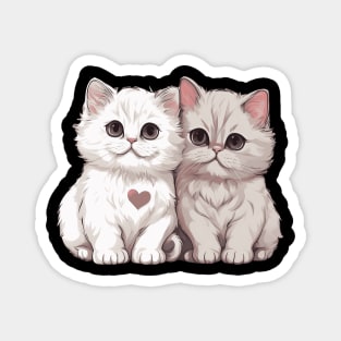 Baby Persian Cat Magnet