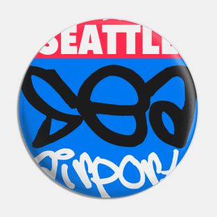 Seattle airport code Pin