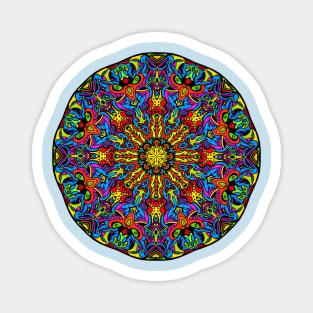 Galaxy Mandala Magnet