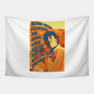 Arthur Lee and Love : Orange Skies Tapestry