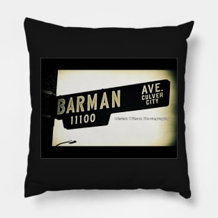 Barman Avenue, Culver City, California by Mistah Wilson Pillow