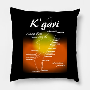 K'gari - Always was, always will be! Pillow