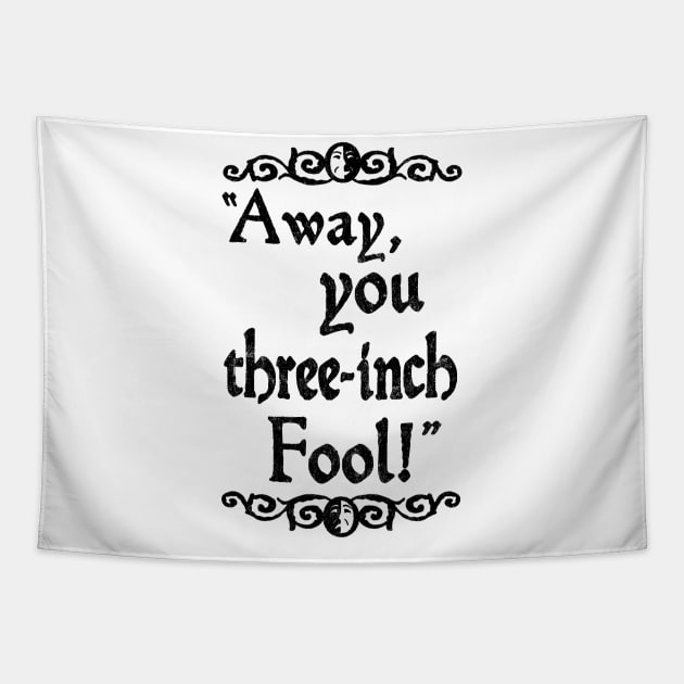 Shakespearean Insults (ACT 1 of 4) Tapestry by LAZYJStudios