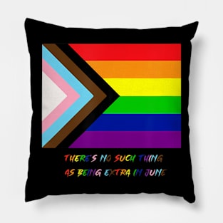 LGBTQ+ Flag Gay Pride Pillow