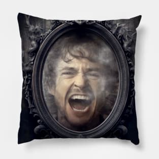 Will Graham Haunted AU Ghost Mirror Scream Pillow