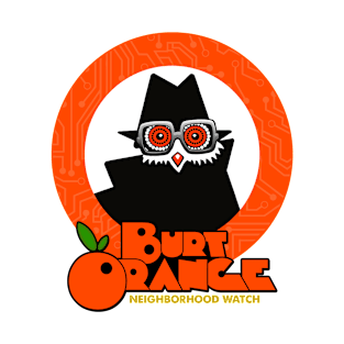 Burt Orange Neighborhood Watch T-Shirt