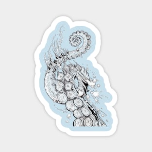 Cephalopodic Swipe Magnet