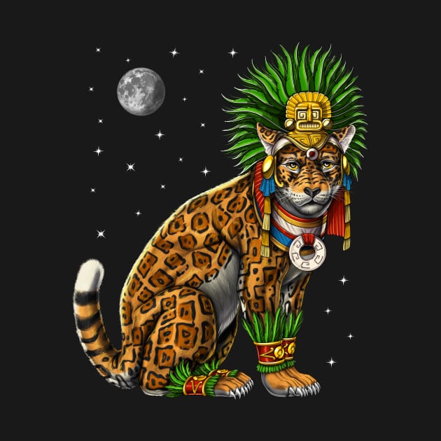 Aztec Jaguar God by underheaven