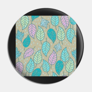 Falling frosty leaves Pin