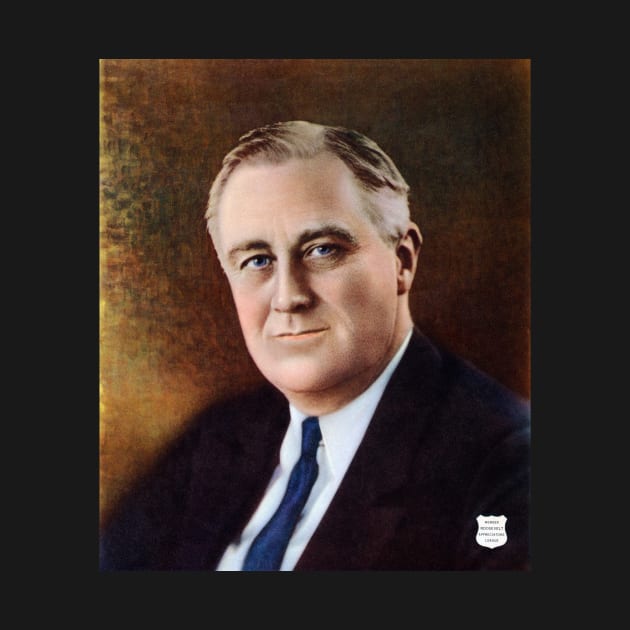 1935 President Franklin D. Roosevelt by historicimage