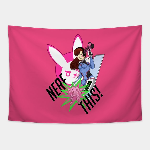 D.va Tapestry by bside7715