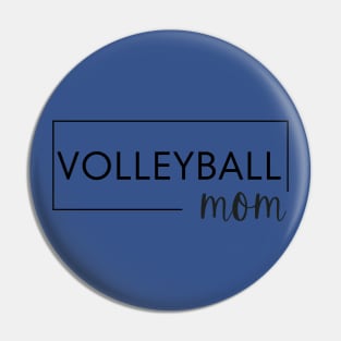 Volleyball Mom Plain Box Pin