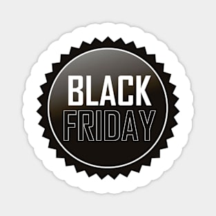 Black Friday Icon Magnet