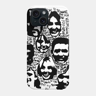 Welcome To The Post-Human Age - Screenprinting image Phone Case