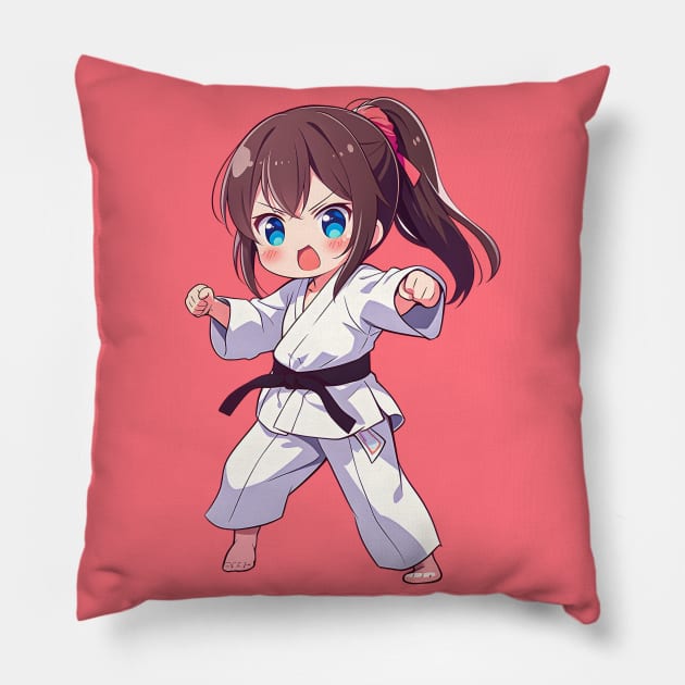 Explore the Martial Arts World with Karate, Samurai, and More in This Asian-inspired Collection Pillow by FEBRICAST