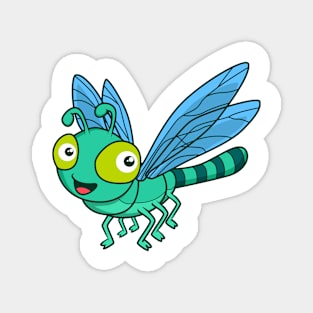 Kawaii Dragonfly Magnet