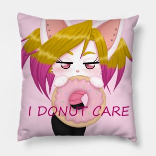 I Donut Care Pillow