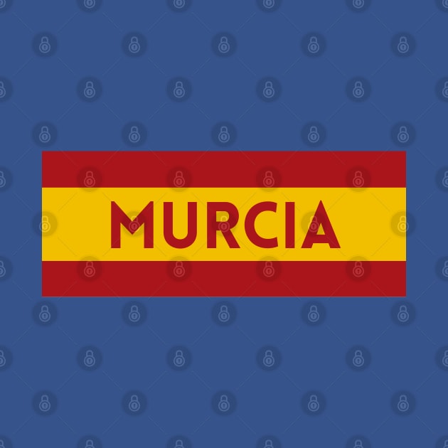 Murcia City in Spanish Flag by aybe7elf