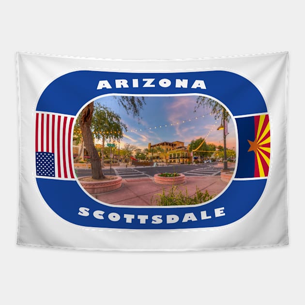 Arizona, Scottsdale City, USA Tapestry by DeluxDesign