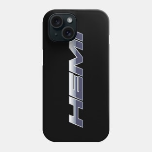 Mopar Hemi chrome badge Phone Case