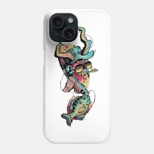 grim reaper fishing Phone Case