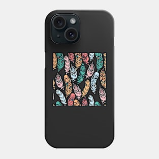 Feathers Boho Pattern Phone Case