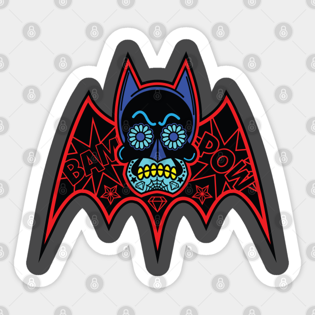 Sugar Bat - Sugar Skull - Sticker | TeePublic