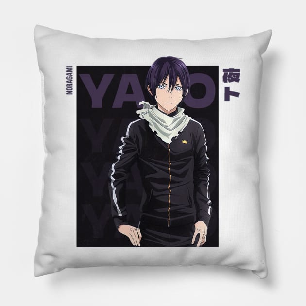 Yato Noragami Pillow by ShariLambert