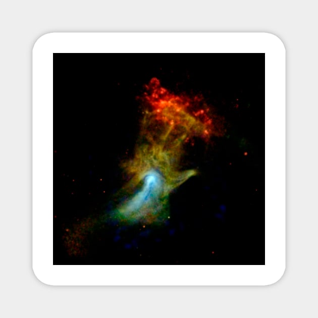 Hand of God pulsar wind nebula (C023/1726) Magnet by SciencePhoto