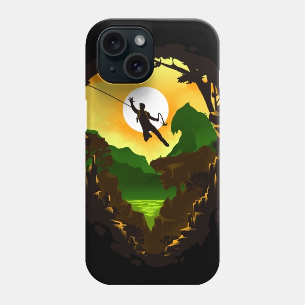 Uncharted Adventure Phone Case by plonkbeast