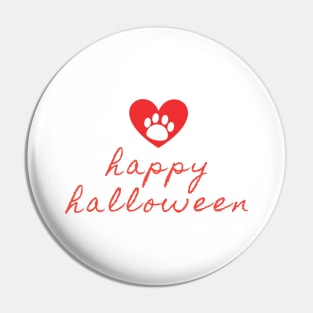 Halloween for dog lover Pin