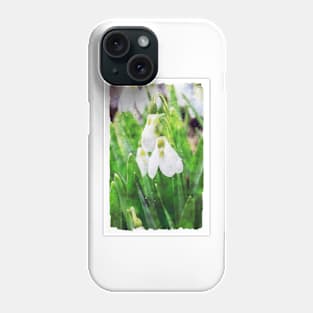 Snowdrops 5 Phone Case