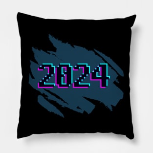 2024 - Gamers - Celebration - New Years - Birthday Pillow