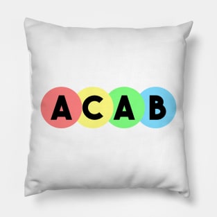 ACAB Pastel Circles Pillow