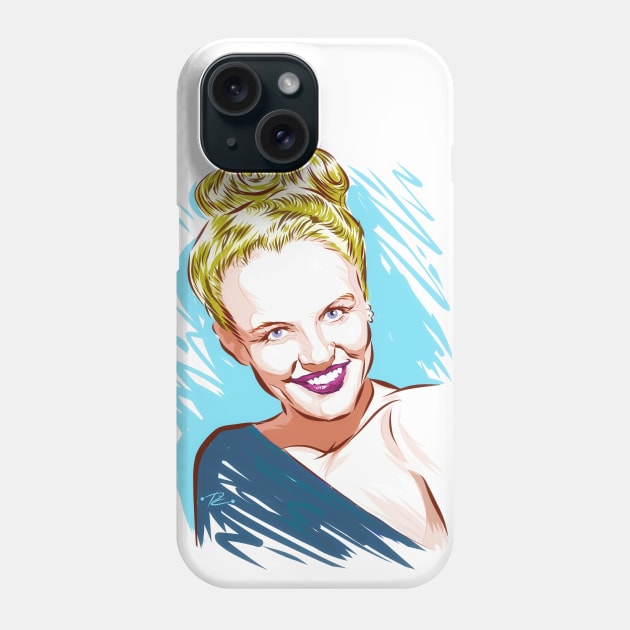 Peggy Lee - An illustration by Paul Cemmick Phone Case by PLAYDIGITAL2020