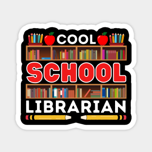 Cool School Librarian Magnet