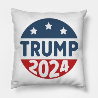 2024 Election Vote Trump Political Presidential Campaign Pillow