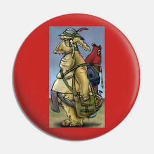 Mail Carrier Other Worldly Character Creature Design Pin