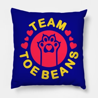 Team Toe Beans Pillow