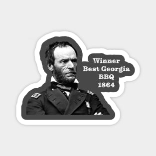 Sherman BBQ Magnet