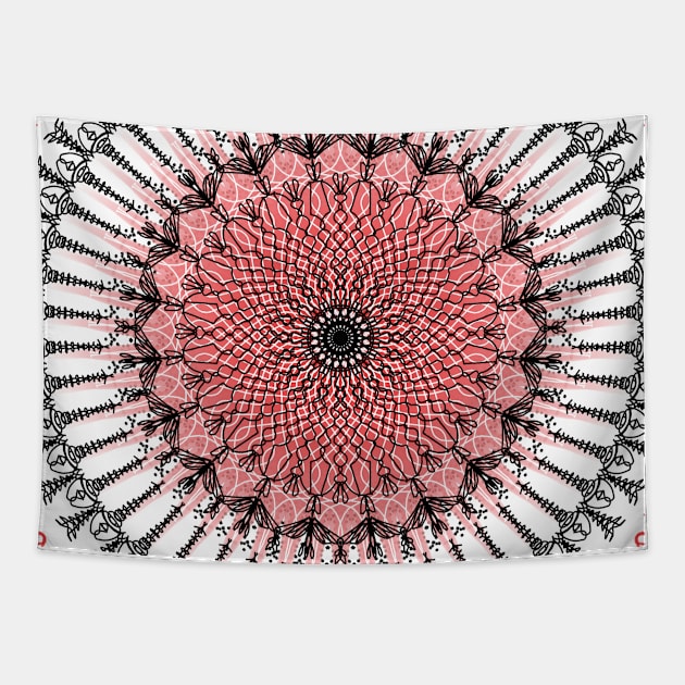 Mandala Tapestry by cariespositodesign