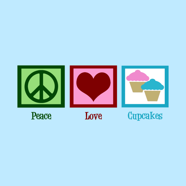 Peace Love Cupcakes by epiclovedesigns