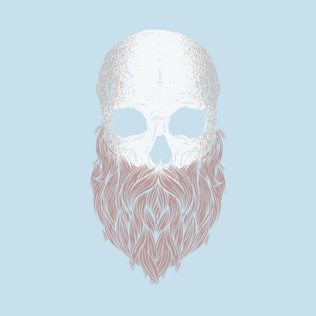 Disover Bearded Skull - Bearded Skull - T-Shirt