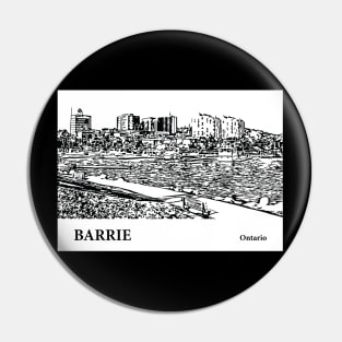 Barrie Ontario Pin