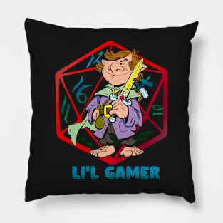 Li'l Gamer (Boy) Pillow
