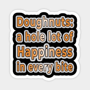 Doughnut Delight: Indulge in Sweet Celebrations on Doughnut Day" Magnet